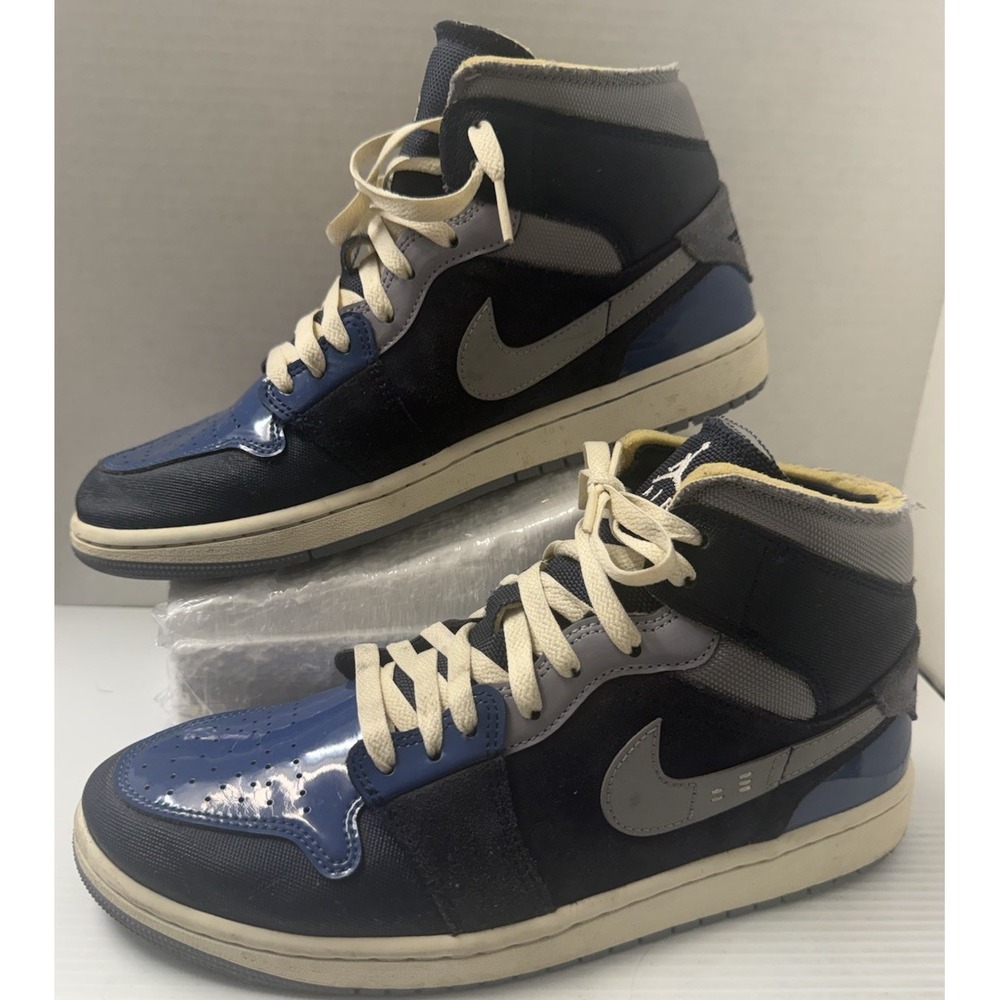 Jordan Air Jordan 1 Mid SE Mens 10 Obsidian Good Craft Inside Out DR8868-400